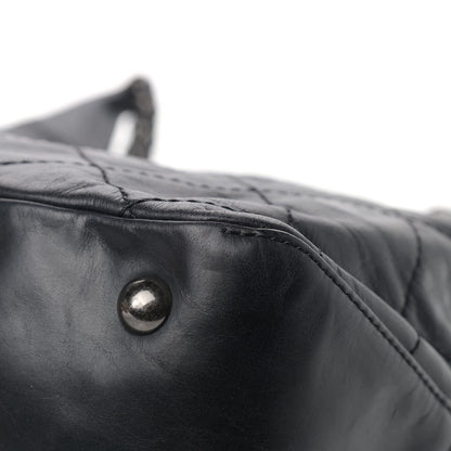 Chanel Aged Calfskin Quilted Coco Supple Hobo Black 11 of 11