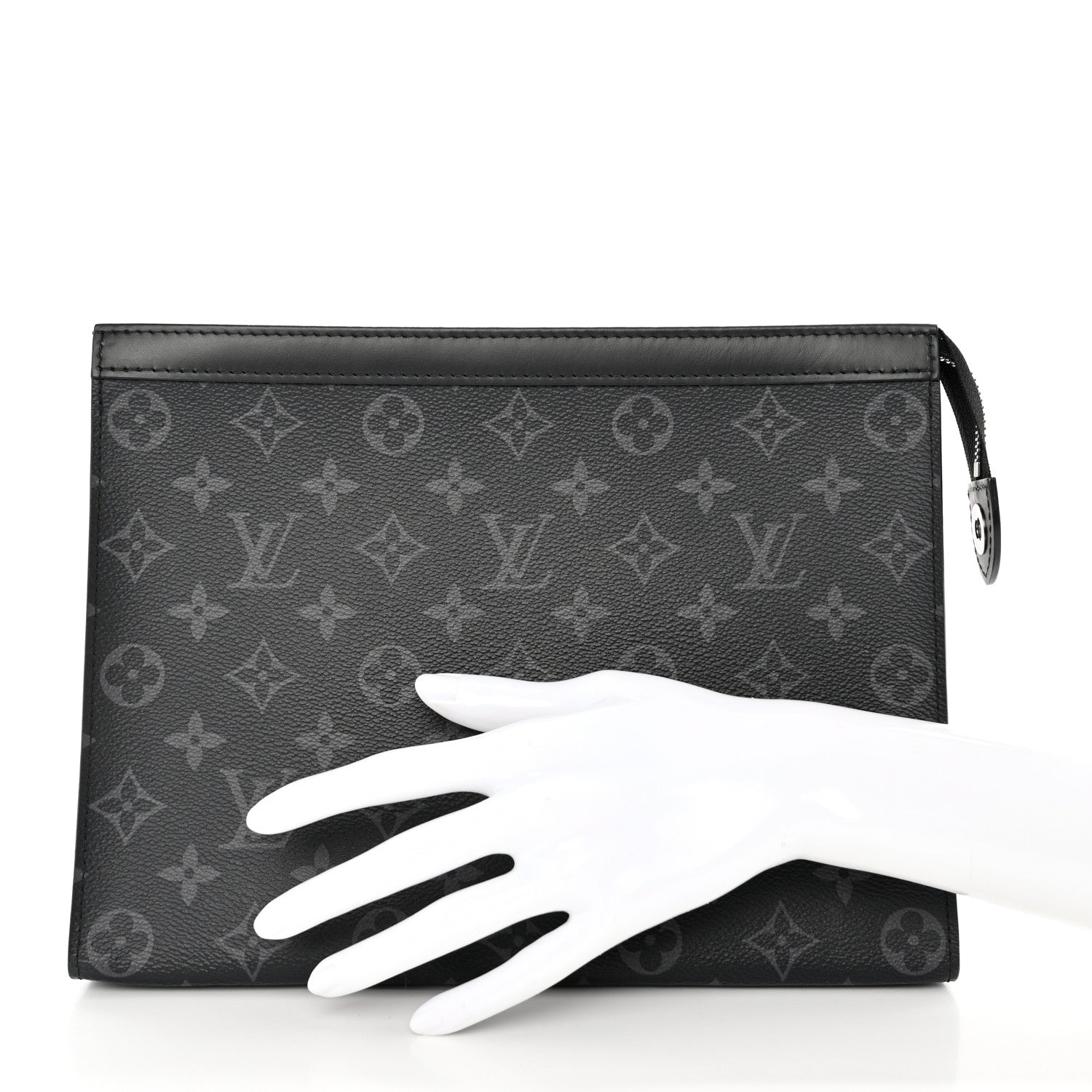 Louis Vuitton Monogram Eclipse Pochette Voyage MM 2 of 8