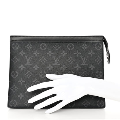 Louis Vuitton Monogram Eclipse Pochette Voyage MM 2 of 8