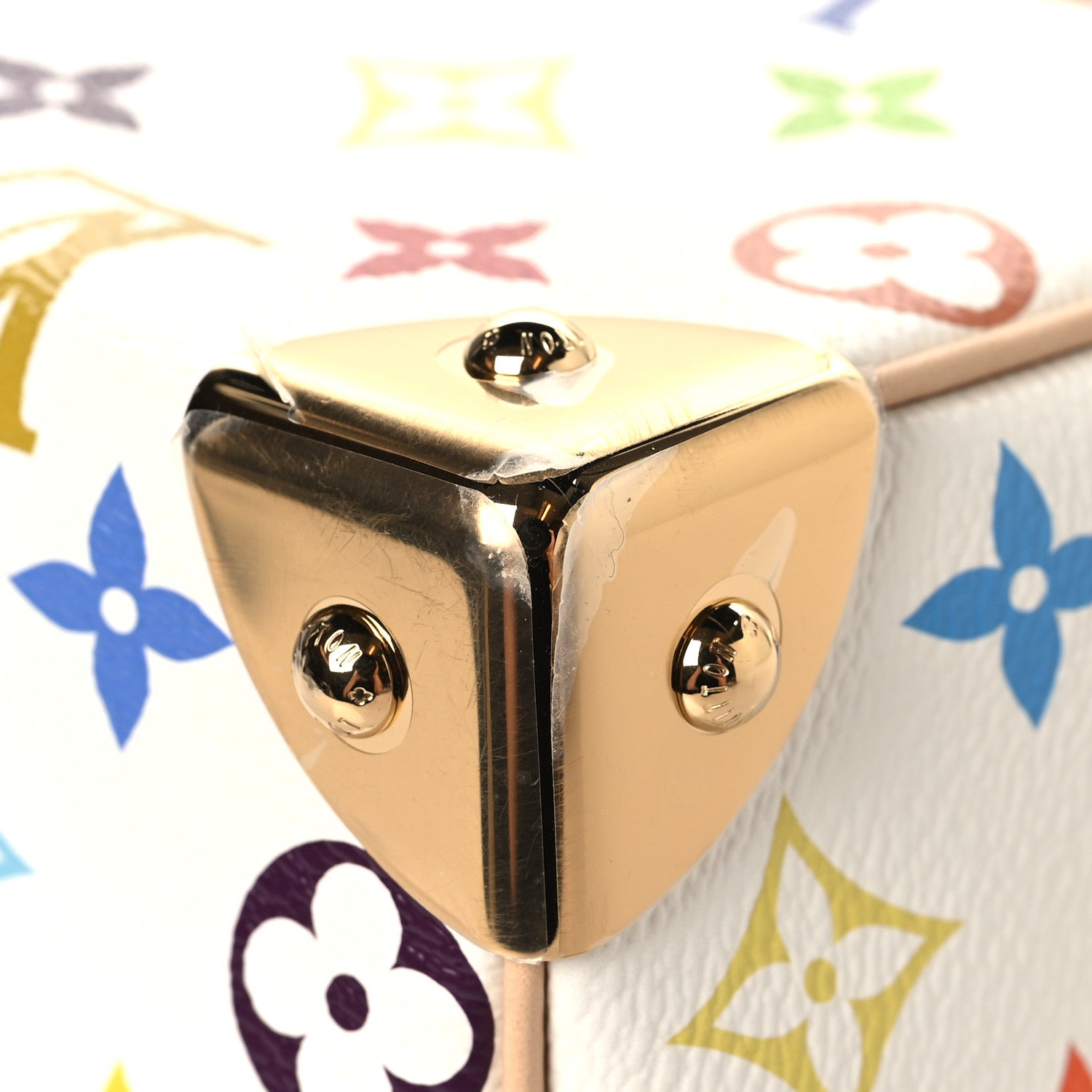 Louis Vuitton LV X TM Monogram Multicolor Speedy Bandouliere 25 White 11 of 12