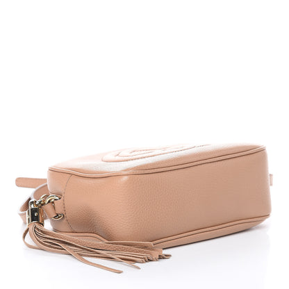 Gucci Pebbled Calfskin Small Soho Disco Bag Camelia 4 of 10