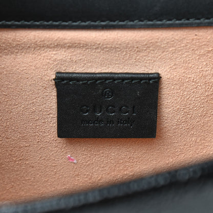 Gucci Velvet Skipper Crystal GG Monogram Small Dionysus Shoulder Bag Black Black Diamond 8 of 9