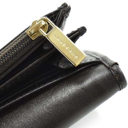Burberry Haymarket Check Continental Wallet Brown 8 of 8