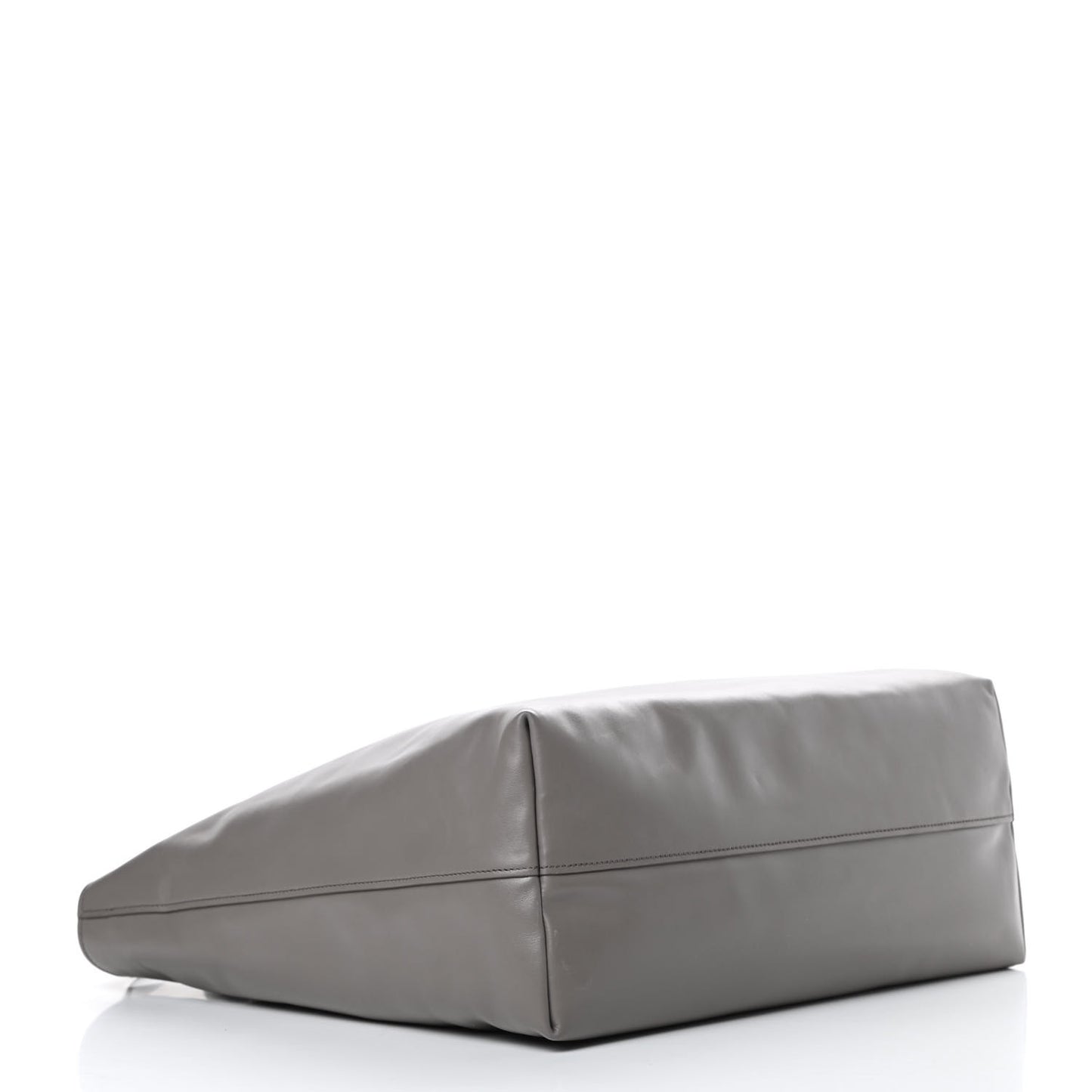 Soft Calf Shopping Tote Argilla