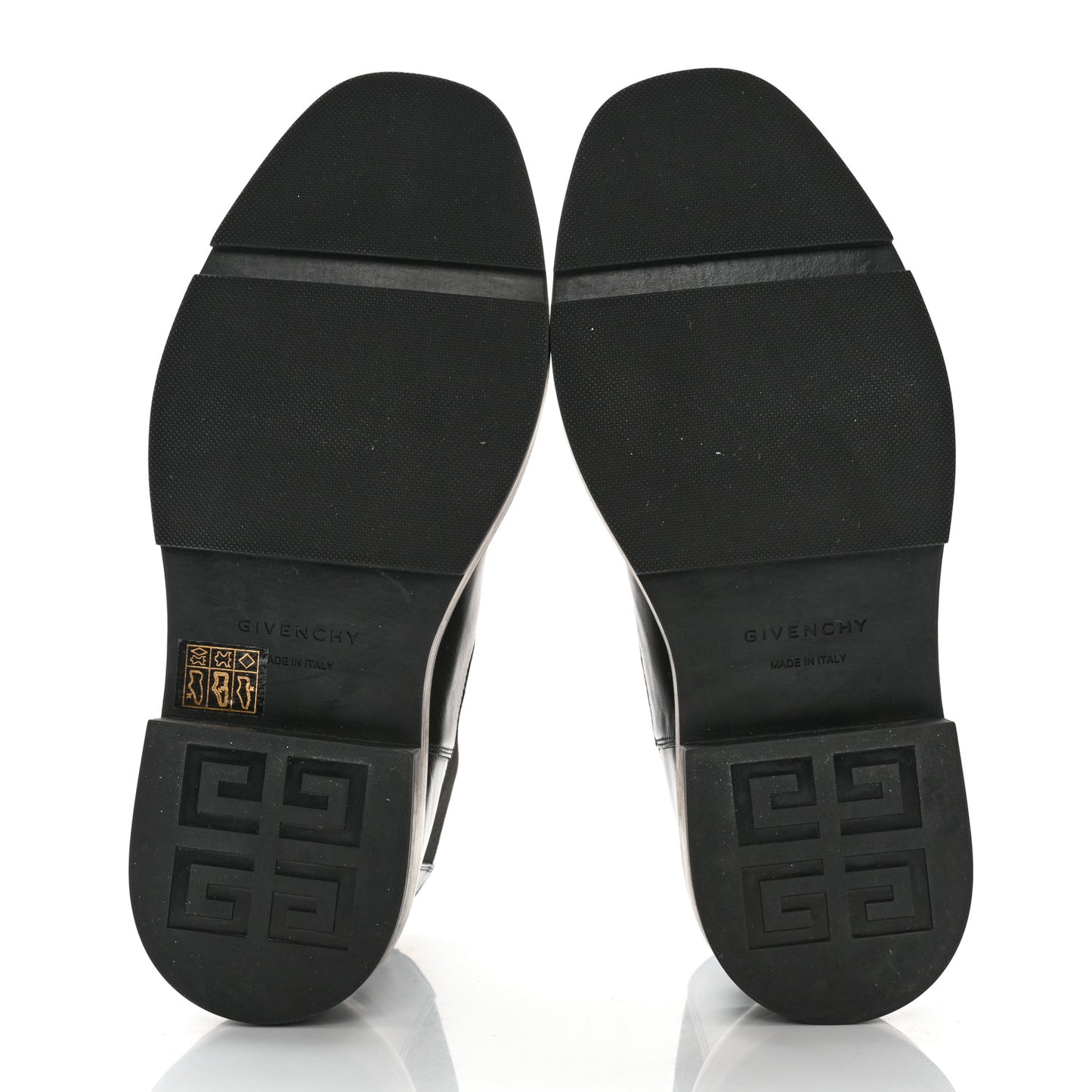 Calfskin Square Chelsea Boots 37 Black