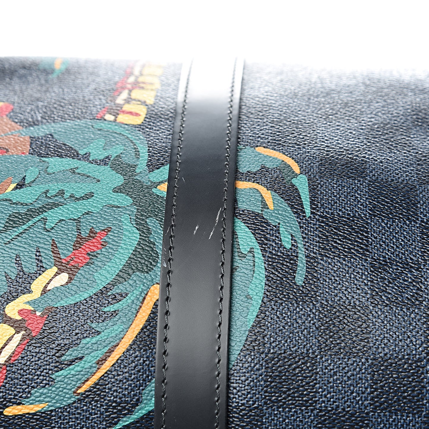 Damier Cobalt Jungle Keepall Bandouliere 55