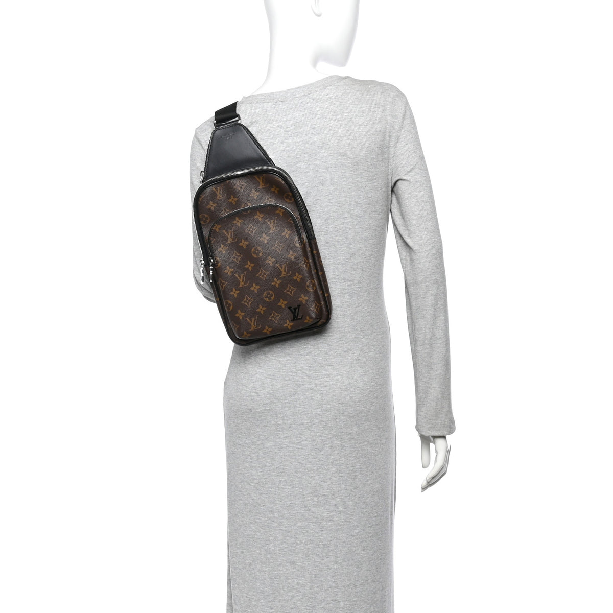 Louis Vuitton Monogram Macassar Avenue Sling Bag NM 2 of 10