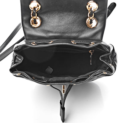 Chanel Lambskin Quilted Mini Urban Spirit Backpack Black 5 of 12