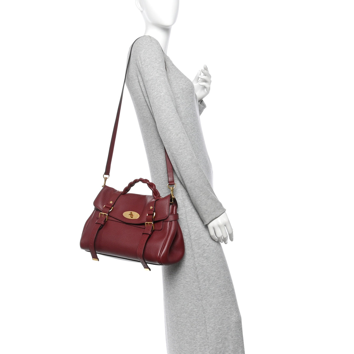 Heavy Grain Medium Alexa Crimson