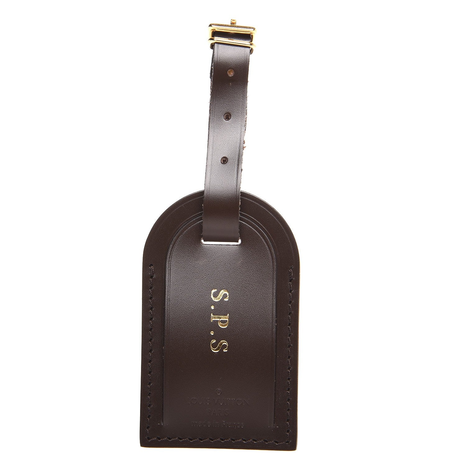 Louis Vuitton Calfskin Luggage Tag Ebene 1 of 3