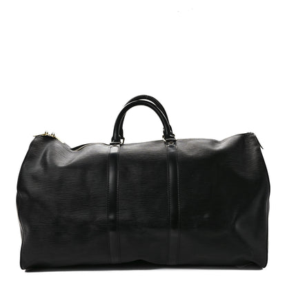 Louis Vuitton Epi Keepall 50 Black 1 of 8