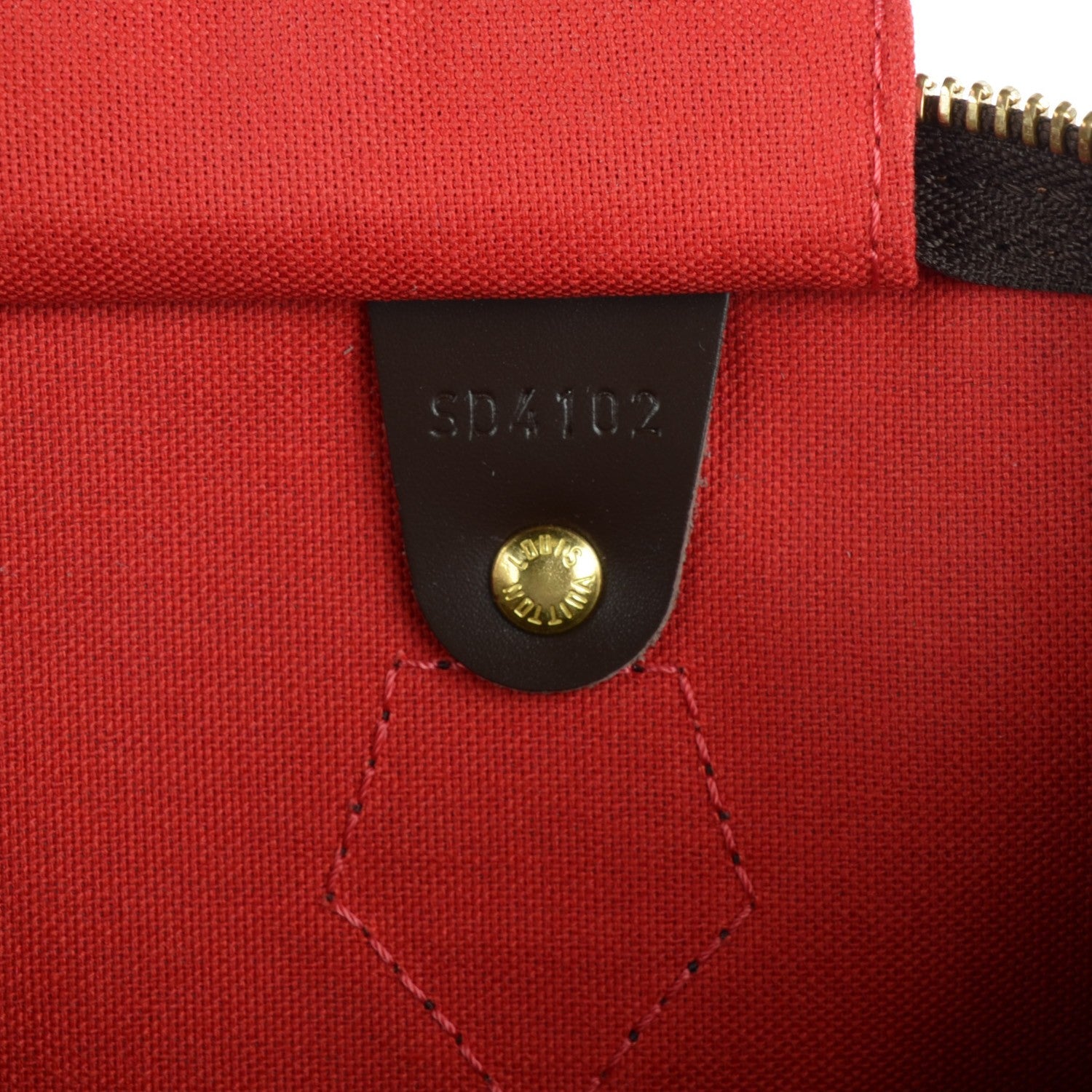 Louis Vuitton Damier Ebene Speedy 30 7 of 8