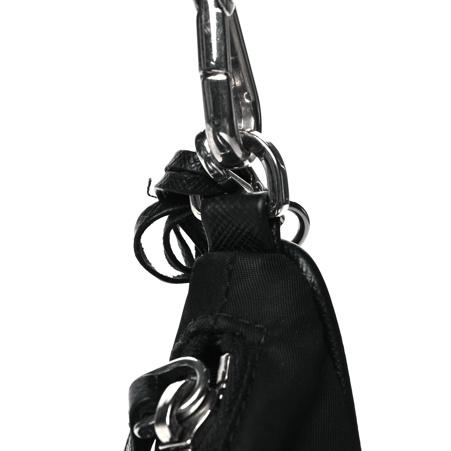 Prada Nylon Re-Edition 2005 Shoulder Bag Black 11 of 11