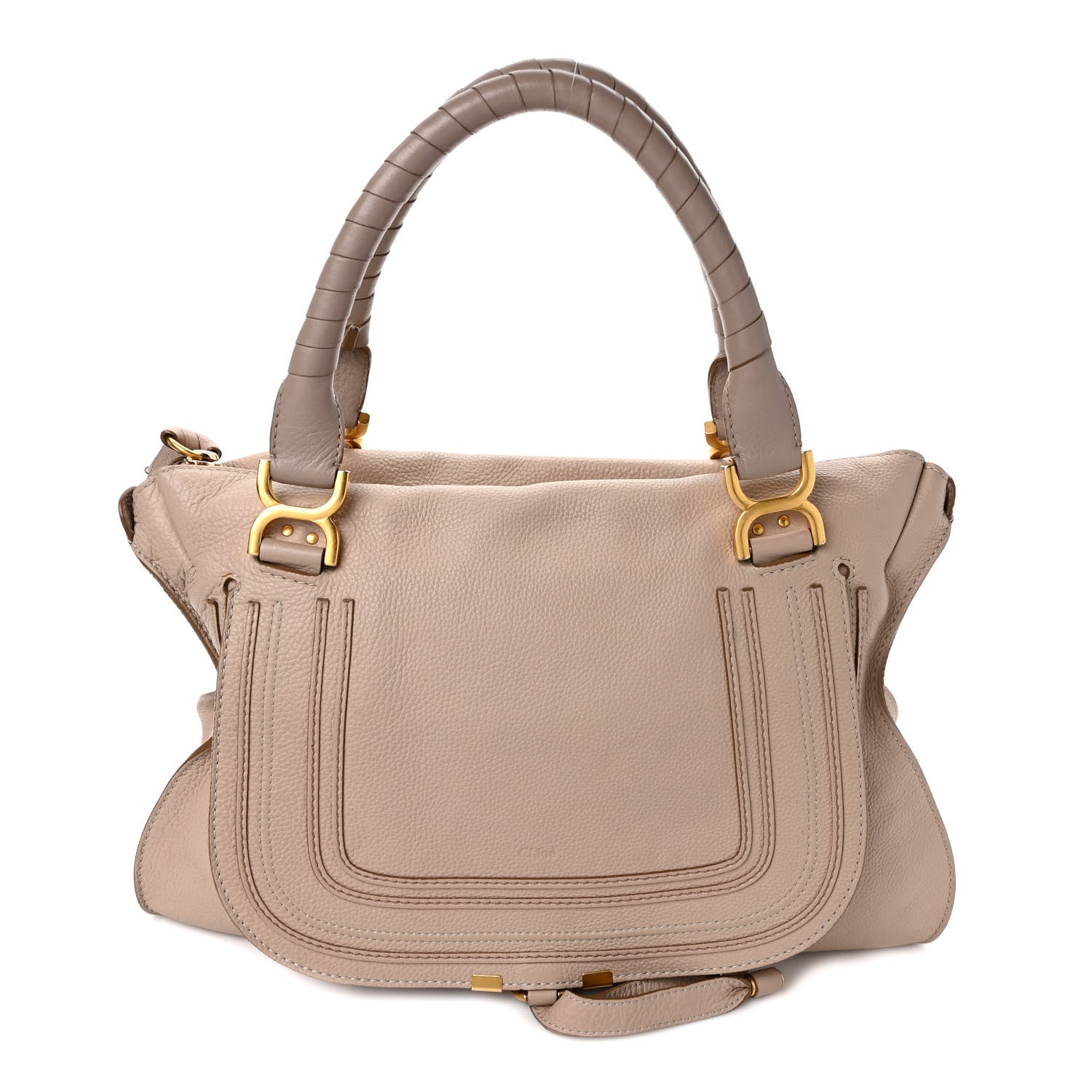 Chloe Calfskin Large Marcie Satchel Blush Nude 1 of 9