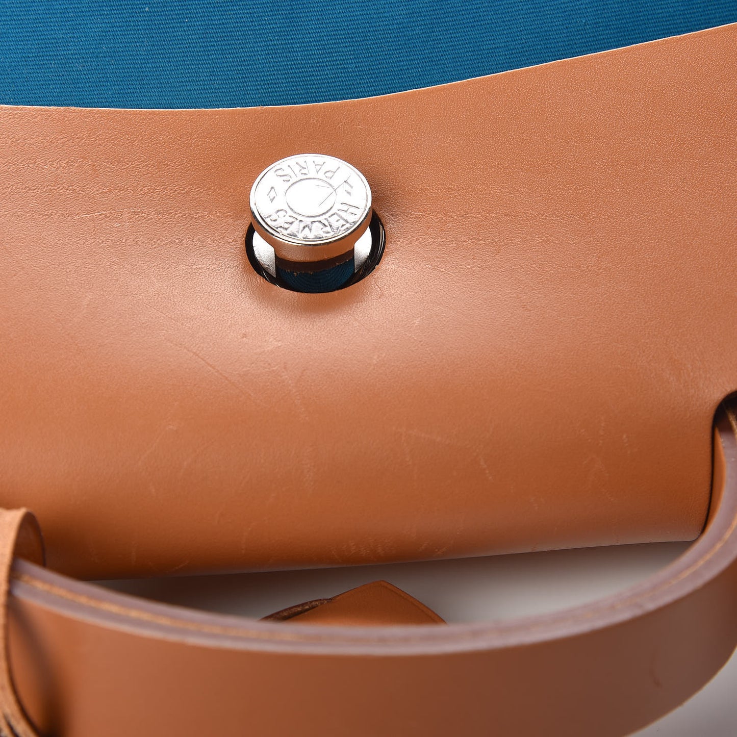 Toile Vache Hunter Herbag Zip 39 MM Bleu Izmir Natural