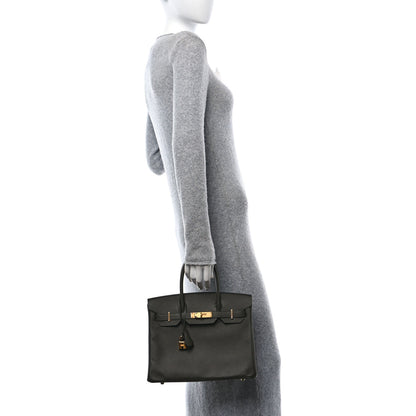 Hermes Epsom Birkin 30 Etain 2 of 10