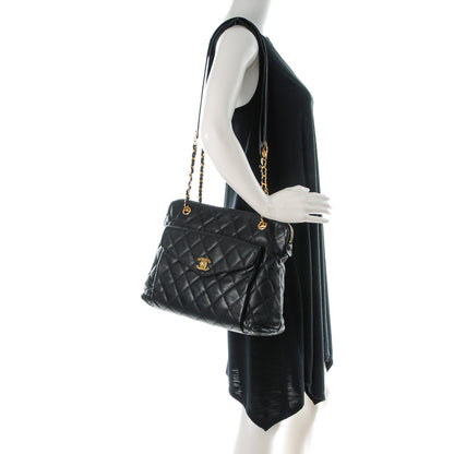 Chanel Caviar Quilted Flap Shoulder Bag Black 2 of 8