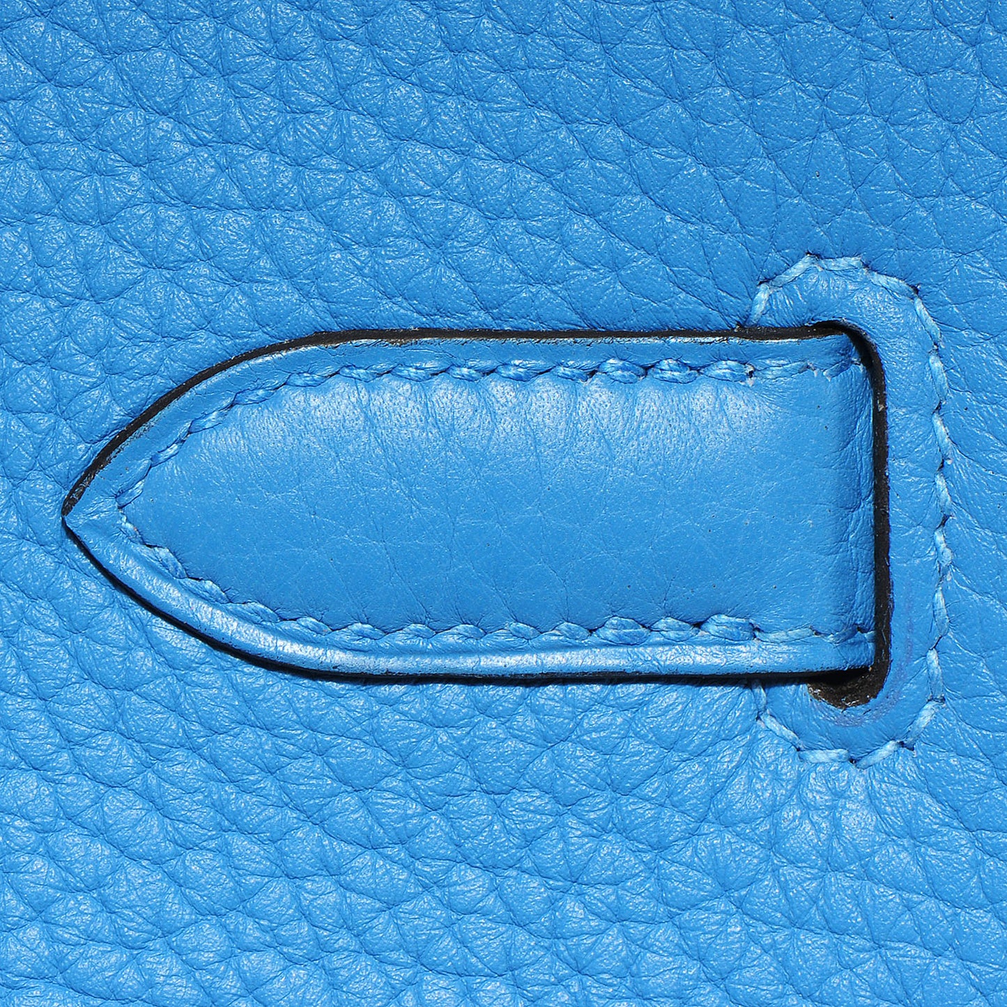 Taurillon Clemence Birkin 35 Bleu Paradis