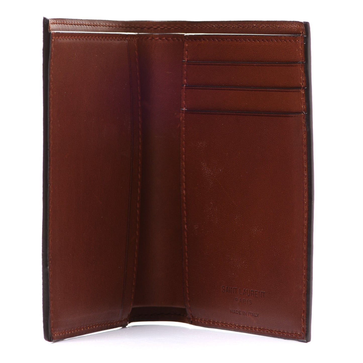 Classic Toile Monogram Bi-Fold Wallet Brown