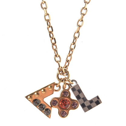Louis Vuitton Love Letters Pendant Necklace Mutlicolor 4 of 5