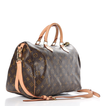 Louis Vuitton Monogram Speedy Bandouliere 35 3 of 12