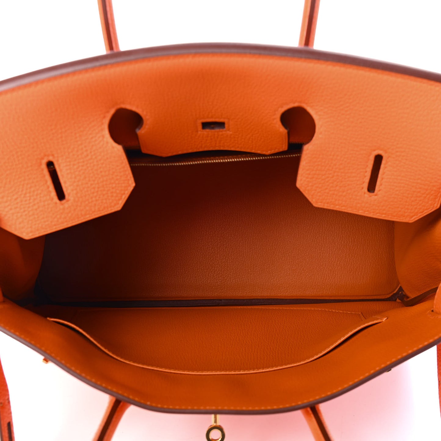 Togo Birkin 35 Orange