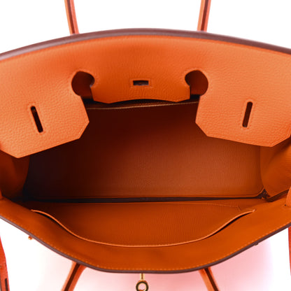 Hermes Togo Birkin 35 Orange 5 of 15