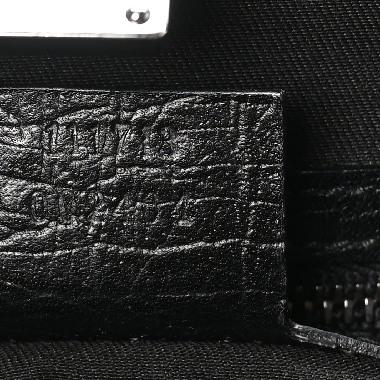 Monogram Bamboo Bullet Bag Black
