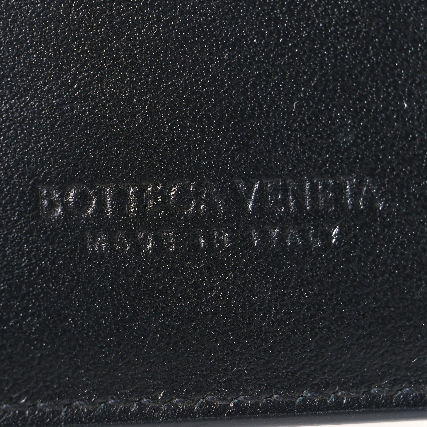 Bottega Veneta Nappa Maxi Intrecciato Small Bi-Fold Zip Wallet Black 7 of 10