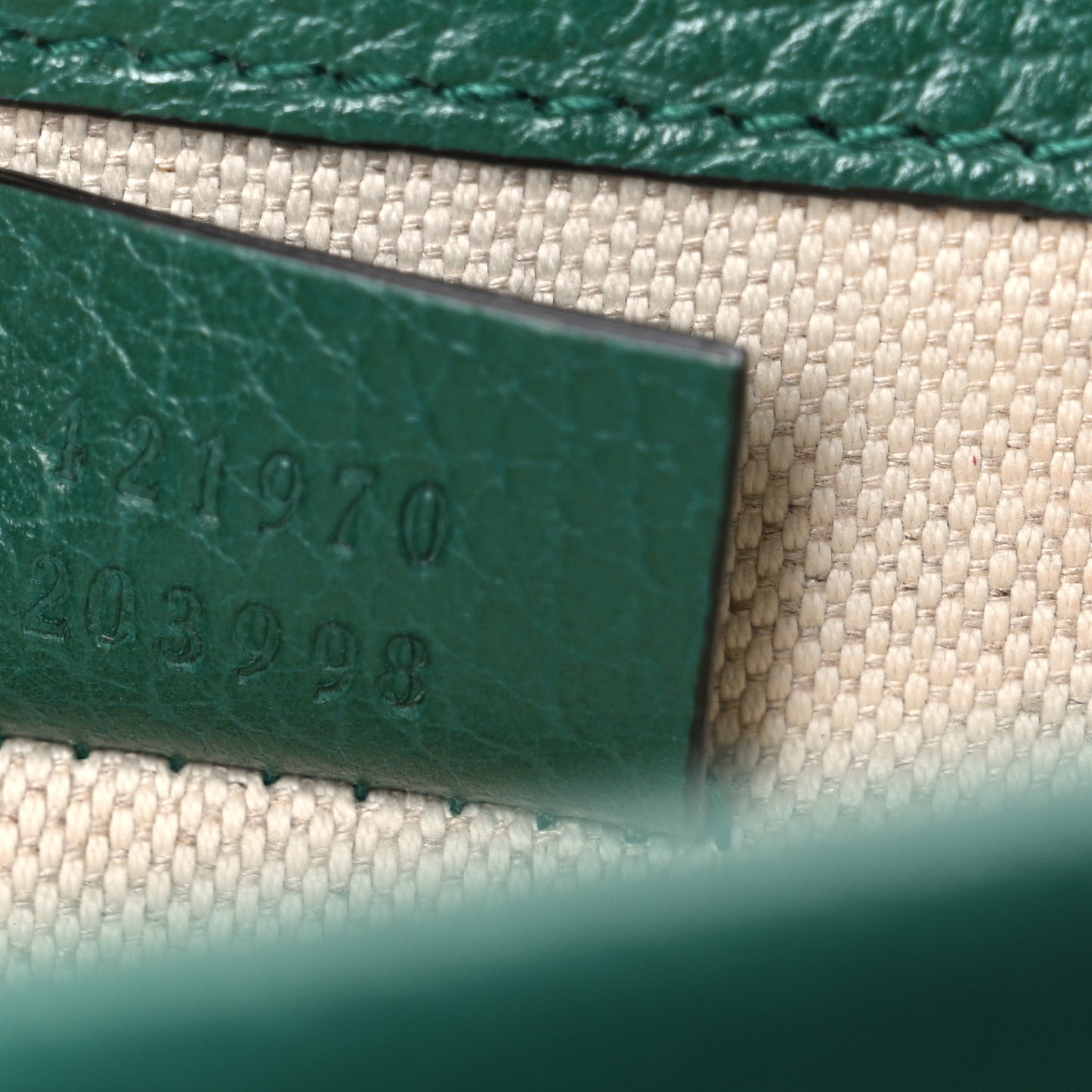 Calfskin Mini Dionysus Shoulder Bag Emerald