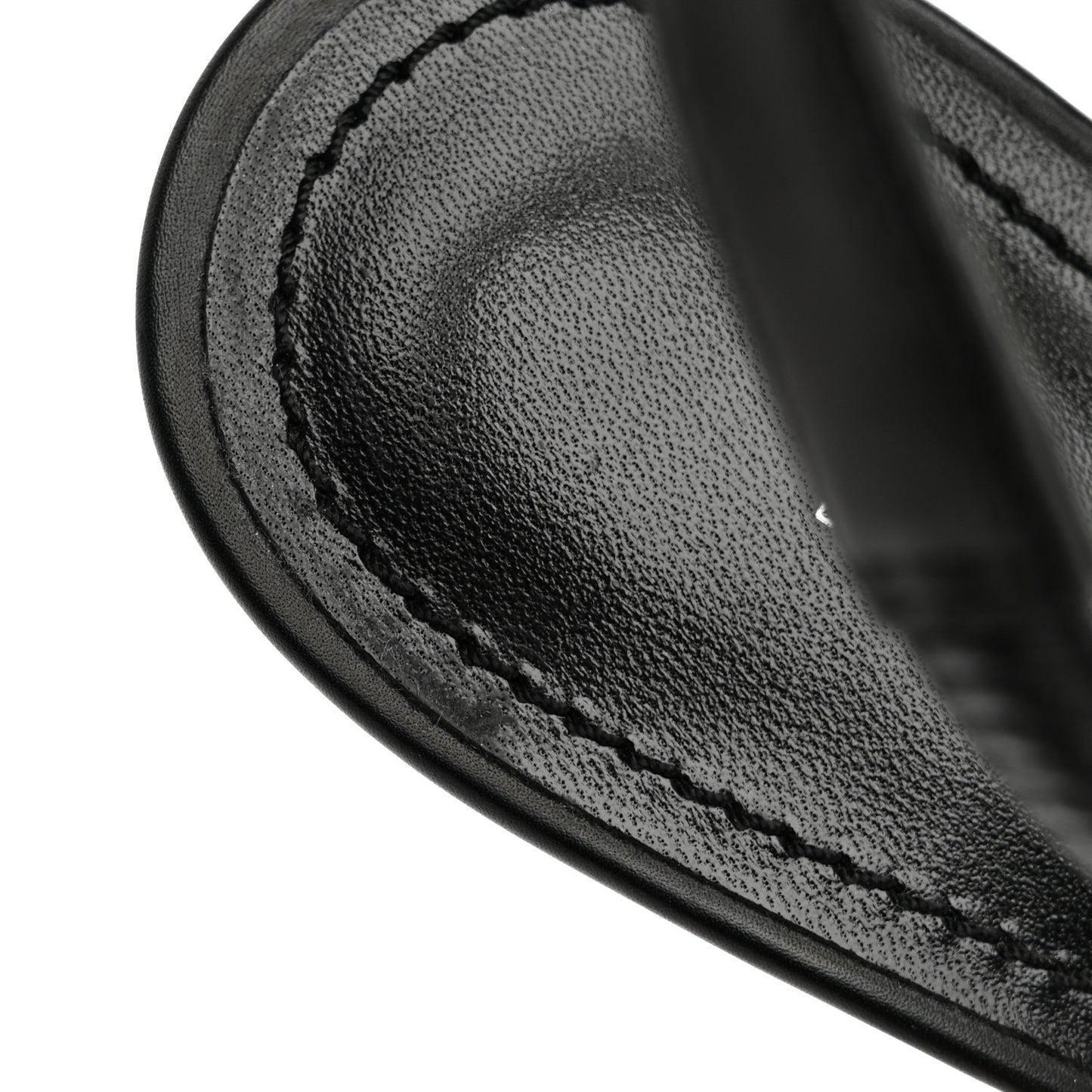 Calfskin Sparkle Slingback Pumps 36.5 Black