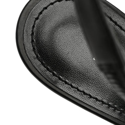 Louis Vuitton Calfskin Sparkle Slingback Pumps 36.5 Black 13 of 13
