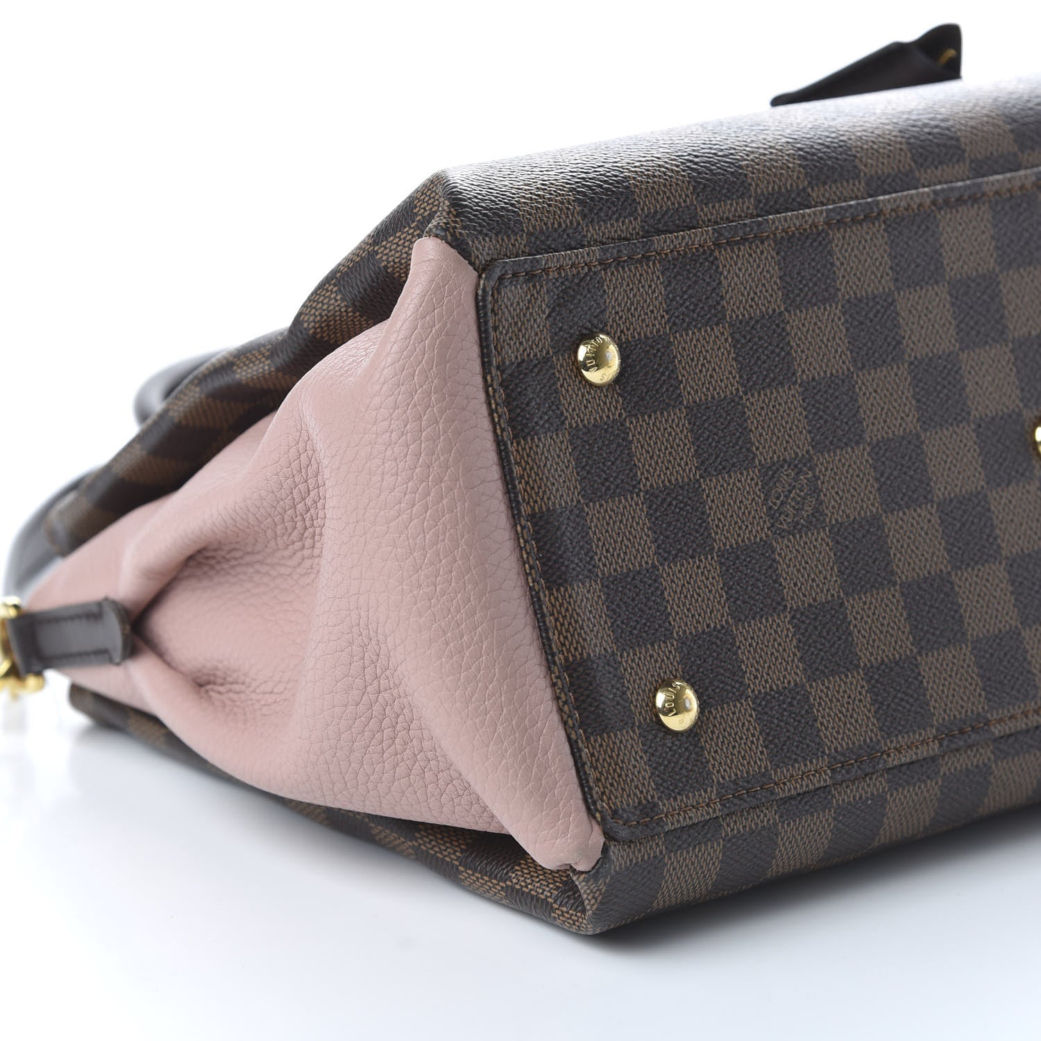 Louis Vuitton Cuir Taurillon Damier Ebene Normandy Magnolia 7 of 10