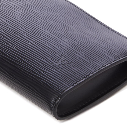 Louis Vuitton Epi Pochette Accessories 21 Black 4 of 8