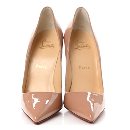 Christian Louboutin Patent So Kate 120 Pumps 38 Nude 2 of 11
