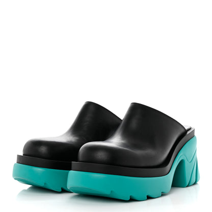 Bottega Veneta Calfskin Flash Pump Clogs 37 Black Neptune 3 of 7