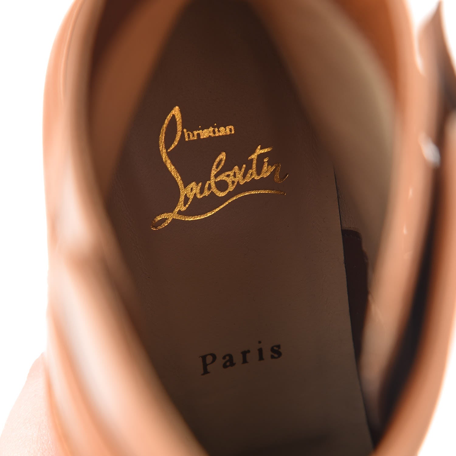 Christian Louboutin Calfskin Karistrap 70 Ankle Boots 40 Cuoio 7 of 10