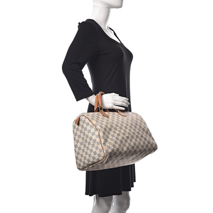 Louis Vuitton Damier Azur Speedy 35 2 of 17