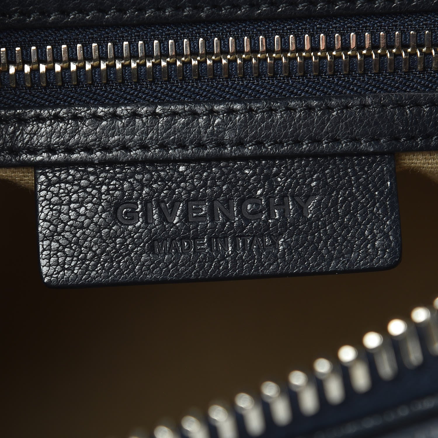 Givenchy Sugar Goatskin Mini Antigona Navy 6 of 13