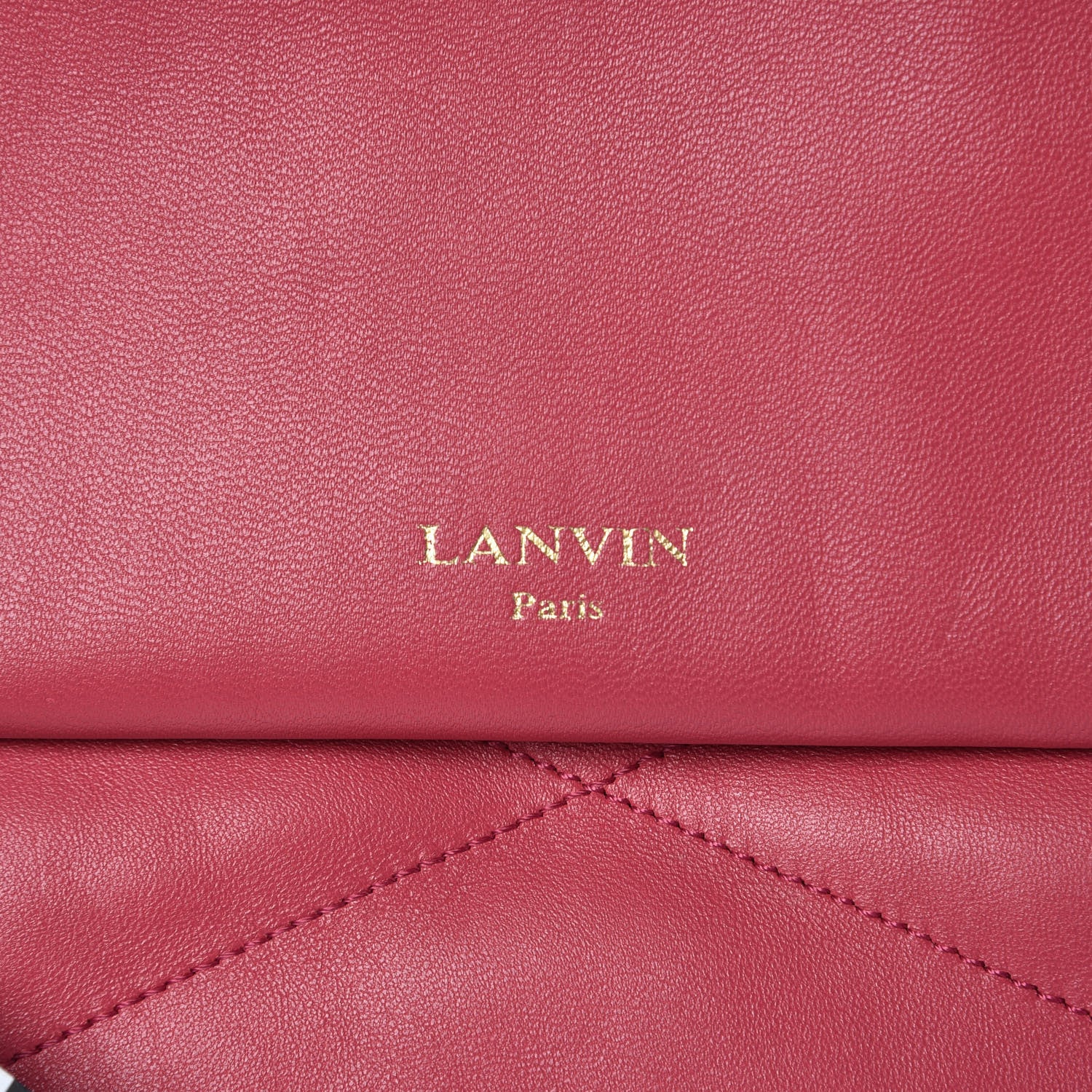 Lanvin Lambskin Quilted Medium Sugar Flap Shoulder Bag Pink 7 of 11