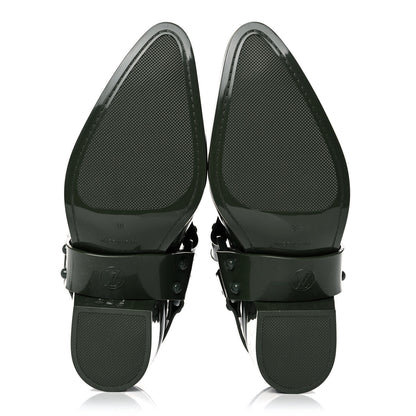 Louis Vuitton Rubber Monogram Rhapsody Ankle Boots 38 Kaki 5 of 8