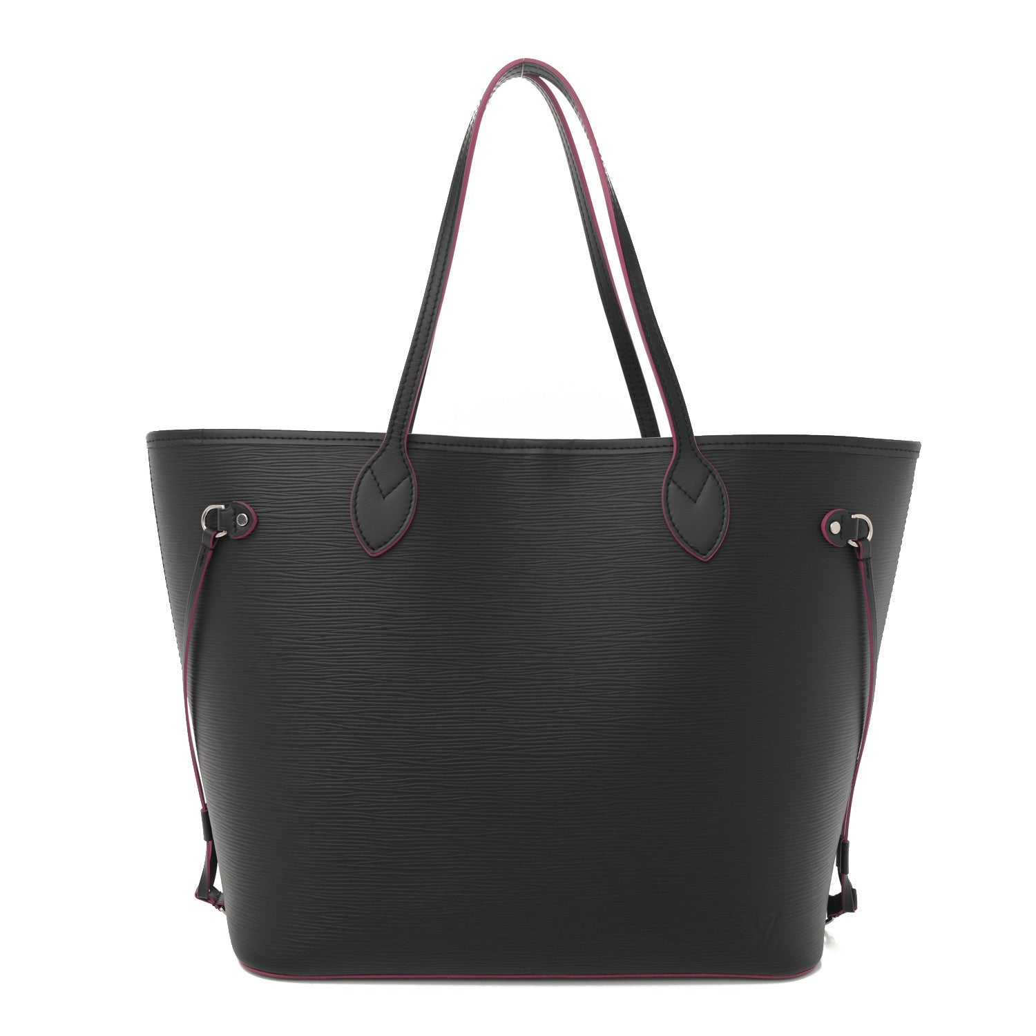 Louis Vuitton Epi Neverfull MM Black Hot Pink 1 of 10