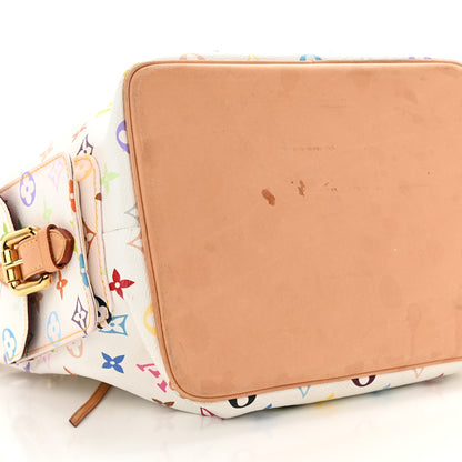 Louis Vuitton Monogram Multicolor Petit Noe White 7 of 17