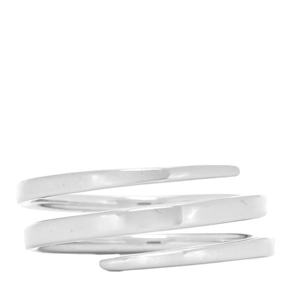 Anita Ko 18K White Gold Coil Ring 53 6.5 1 of 4