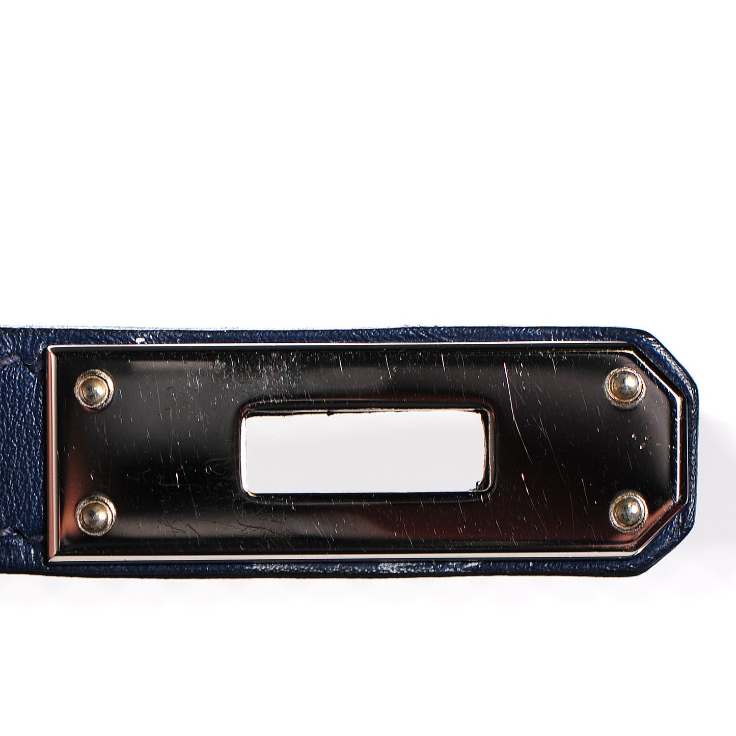 Swift Kelly Cut Clutch Pochette Bleu De Malte