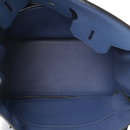Hermes Togo Birkin 35 Bleu Brighton 4 of 14