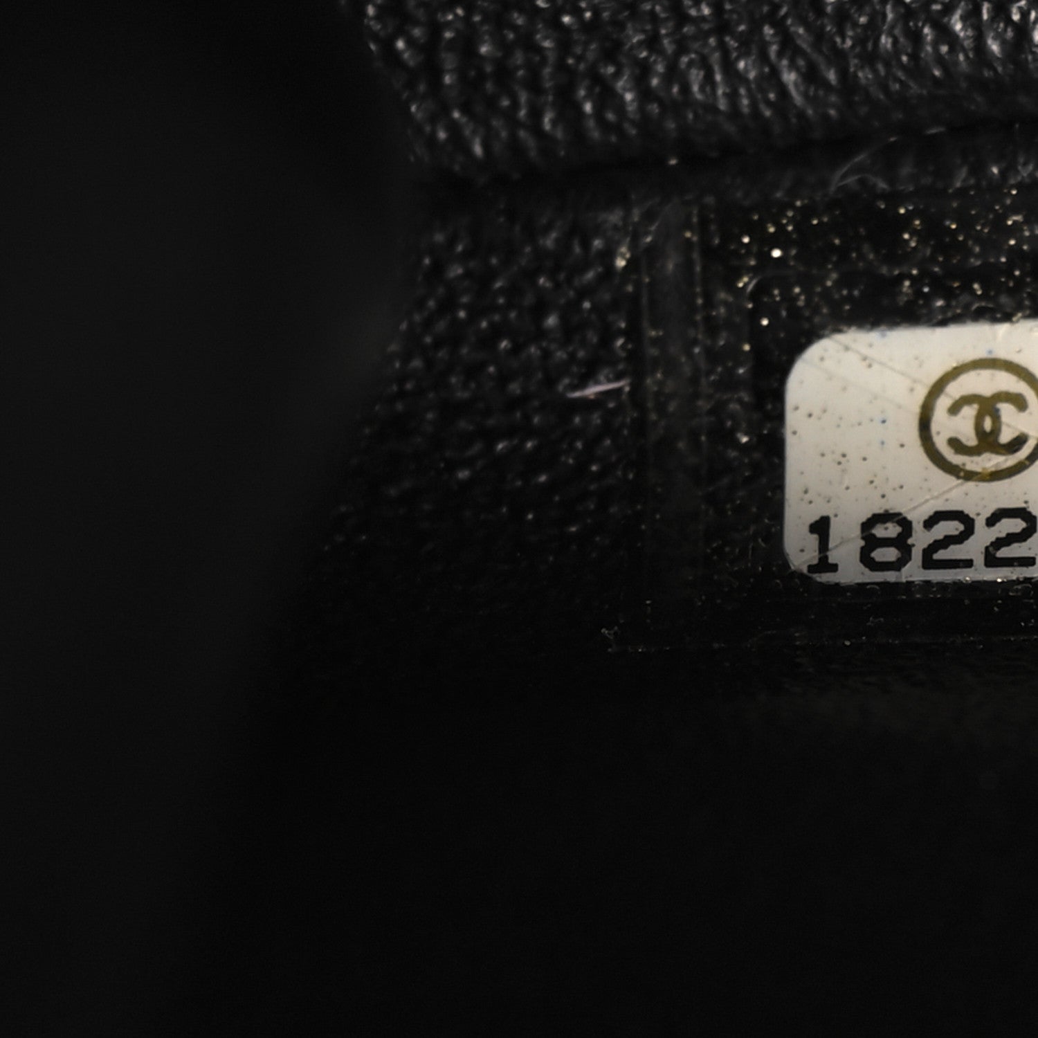 Chanel Lambskin Quilted Clutch With Chain Flap Black 7 of 10