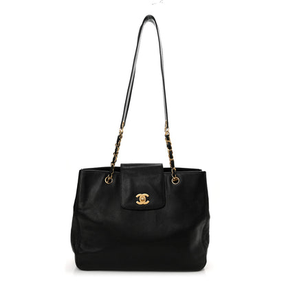 Chanel Caviar Weekender Bag Black 1 of 15