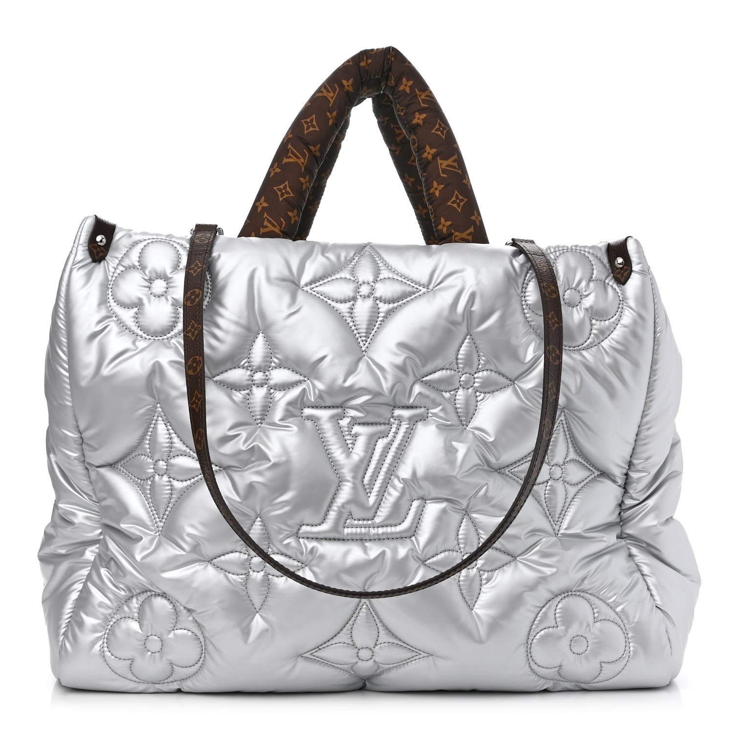 Louis Vuitton Econyl Monogram Pillow Giant Onthego GM Silver 1 of 9