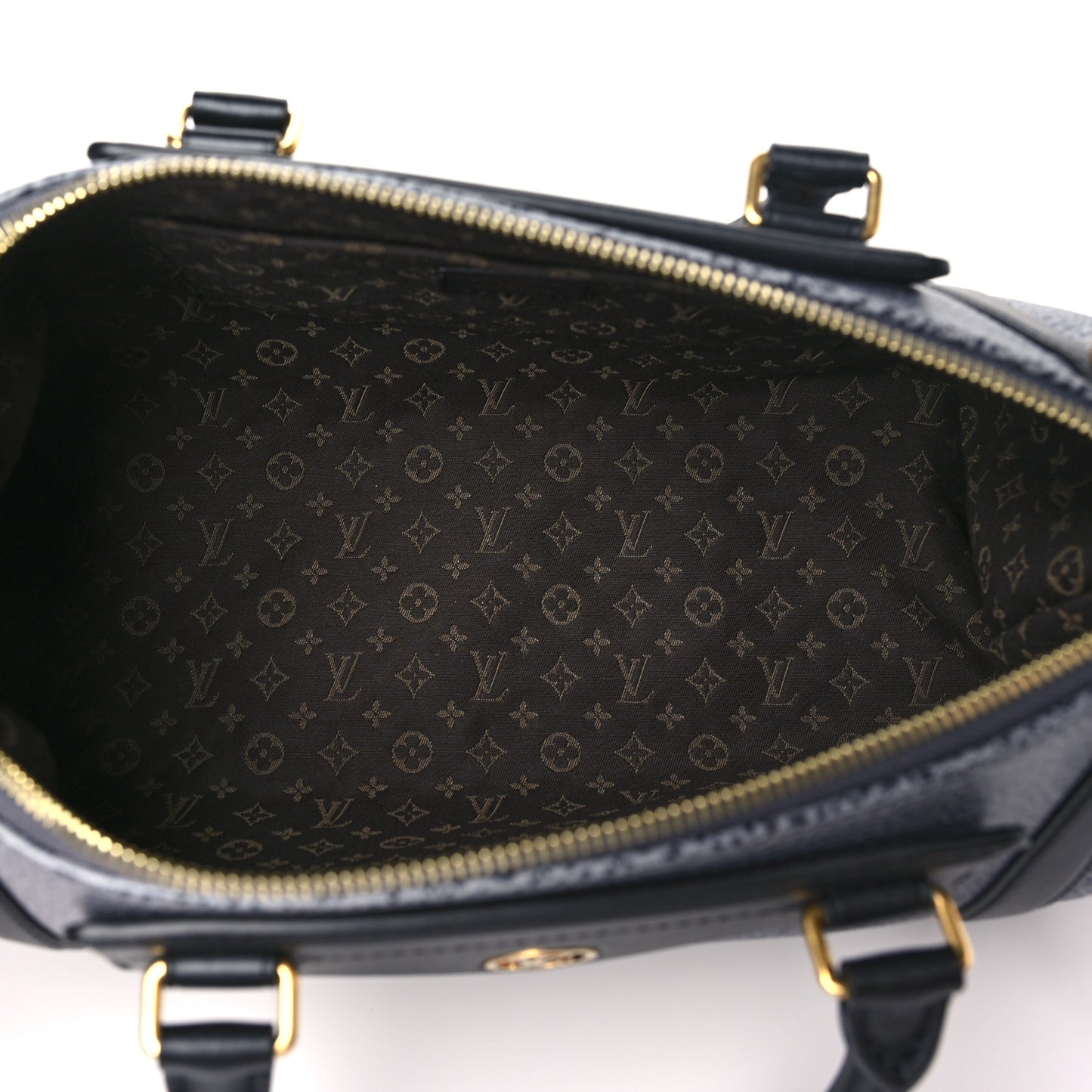 Lambskin Pixel Effect Biker MM Dark Denim